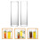 2Pcs De Cocktail Transparente Para Bebidas E Festas 3