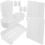 1Set ABS Pegboard Wandorganizer Voor Badkamer En Garage 6