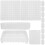 1Set ABS Pegboard Wandorganizer Voor Badkamer En Garage 8