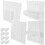 1Set ABS Pegboard Wandorganizer Voor Badkamer En Garage 9