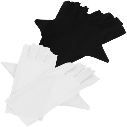6 De Luvas Para Unhas Uv Sem Dedos Proteção Uv Manicure 1
