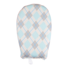 Garment Steamer Ironing Glove Waterproof Mitt With Finger Loop Heat-Resistant Anti-Steam Glove For Clothes White Blue