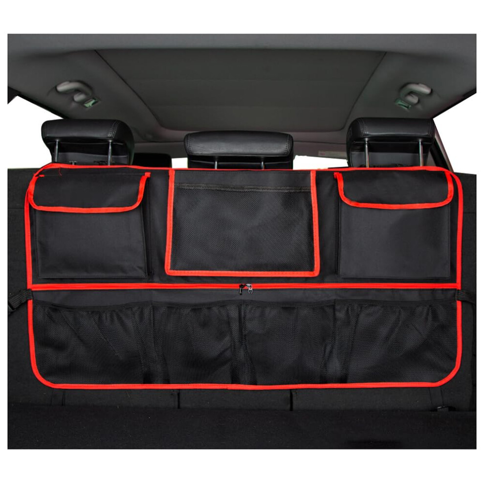 Car Boot Organiser Storage For Toyota Proace Wish Wigo Vios Corolla E210 Collapsible Waterproof With Adjustable Straps 9354506319861