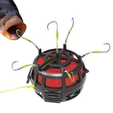Cage for Bait Inverted Bottom Rig Swivel Tackle For Tilapia And Catfish Travel Camping