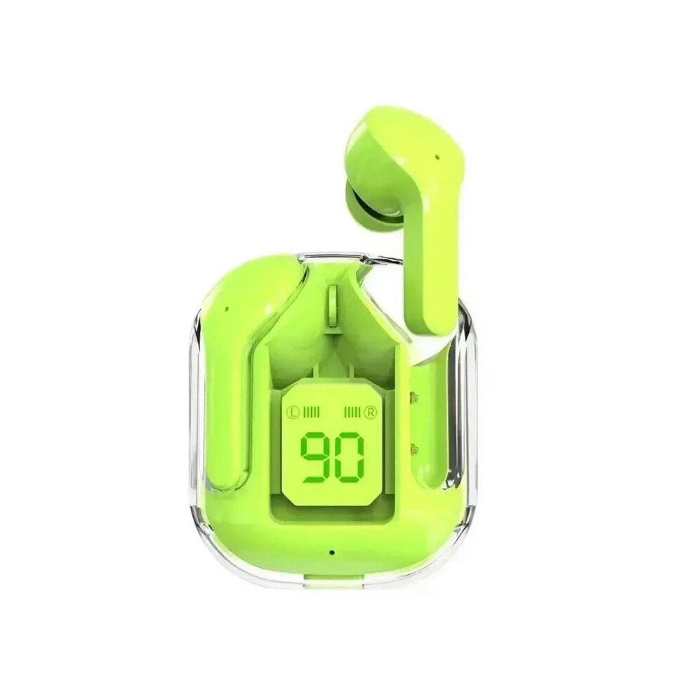 Bluetooth Headset Tws Air31, In-Ear Wireless, Bluetooth 5.3, Hifi Sound, Compatible With All Smartphones Green 9393856413775