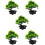 5St Künstliche Bonsai- Topfpflanze Für Desktop 10