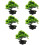 5St Künstliche Bonsai- Topfpflanze Für Desktop 9