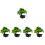 5St Künstliche Bonsai- Topfpflanze Für Desktop 7