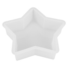 Star Silikonform Fünfzackiger Stern Figur