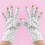 2 De Luvas Anti-UV Sem Dedos Para Manicure Profissional 6