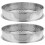 2 Pcs Peneiras De Solo Para Aço Inoxidável 4
