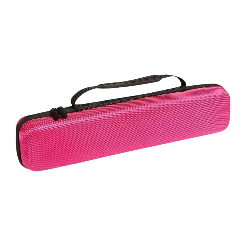 Hair Curler Storage Bag EVA Case For Hair Tools Pink Portable Travel Organizer For Scissors And Clippers