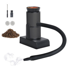 Handheld Food Smoker Gun Infuser Portable Cold Smoke Kit For Sous Vide Meat Salmon Cheese BBQ Small Black