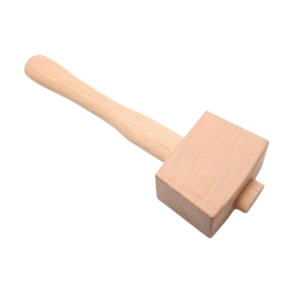 Ice Hammer Mallet Beech Wood Carving Mallet Portable Lightweight Carpenter Tool For Woodworking 9393856414031