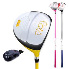 Golf Club Wood Driver Model 1# Kids 6-8Y Pink Junior Fairway Wood Putter For Girls And Boys