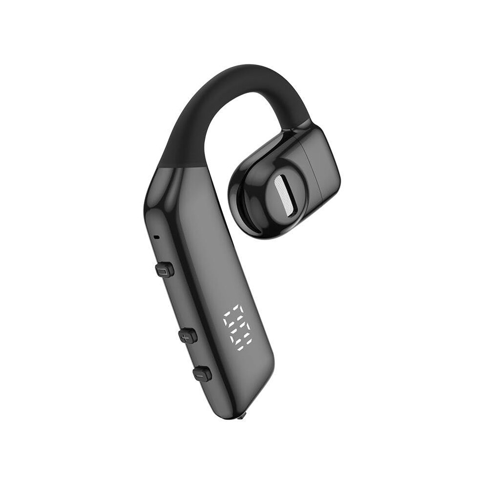 Wireless Bluetooth 5.3 Universal Hook Earphones Single Ear Headset Handsfree With Mic Smartphone Compatible Sport 9393856414499
