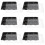 6 Cupcake-Halter Eigelb-Puff-Boxen Bäckerei-Dessert-Behälter 8