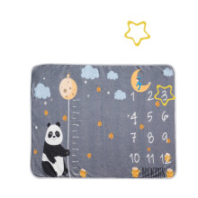 Conjunto De Manta De Flanela Para Bebê Com E