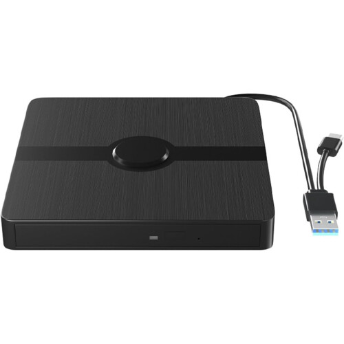 Dvd Player USB External Optical Drive DVD Burner 3.0 Type-C Removable Disc Drive For Desktop Computers 1