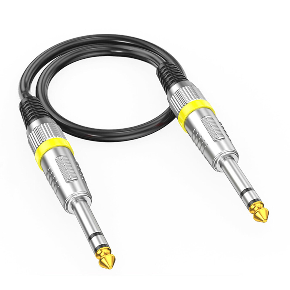 6.35Mm Stereo Audio Cable 30Cm To 10M Length Male To Male Trs Plugs For Live Performances And Studio 9393856414628