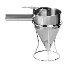 Pancake Dispenser Stainless Steel Batter Dispenser With Detachable Handle Syrup Dispenser For Pancakes Desserts Baking