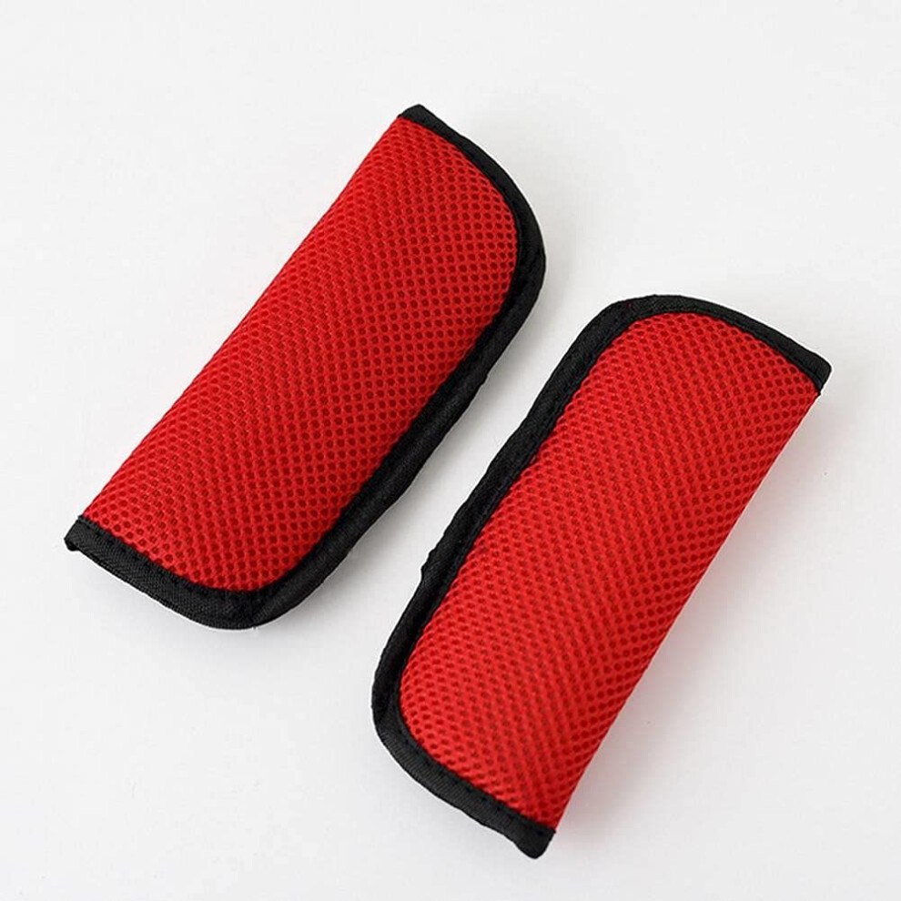 Soft Baby Child Harness Car Seat Belt Strap Covers Safety Shoulder Pad Cushion For Infant Stroller Pushchair Red
