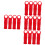 Mop Handle End Cap 16-Pack Easy Install Replacement For Mop Sticks Dustpan Handle Grip Universal Fit 1