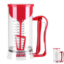 Batter Mixer Dispenser 1.2L Pancake Batter Dispenser, Electric Stirring Batter Dispenser With Graduated Line