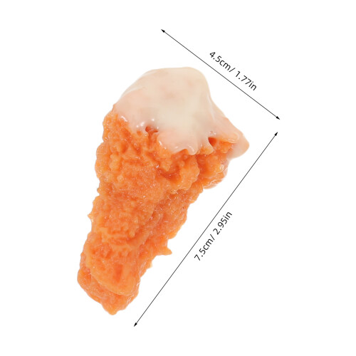 4Stk Brathähnchen Modell Für Fotografie 2