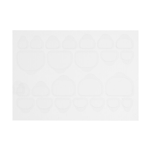 20 Blatt Aufkleber Echte Tabs 2