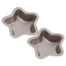 2Stk Sternförmige Kuchenform Antihaft Für Selbstgemachte Desserts