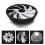 Rgb Cooler De Cpu Silencioso Com Iluminação Para Desktop 9