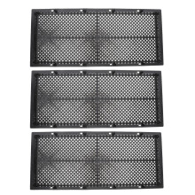 3 Unidades Bandejas De Plásticas Multi-Furos Para Viveiro