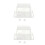 2Pcs Transparente Acrylic Para 20X10X10Cm 5