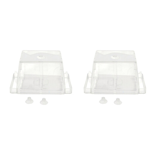 2Pcs Transparente Acrylic Para 20X10X10Cm 1