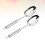 2Pcs Silver Mini Soup Spoon Stainless Steel Kitchen Gadget 6