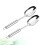 2Pcs Silver Mini Soup Spoon Stainless Steel Kitchen Gadget 4