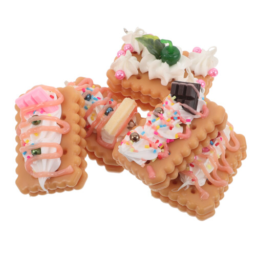 20 Unidades Biscoitos Falsos Com Creme E Para Decoração 1