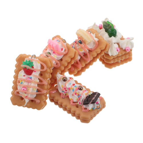 20 Unidades Biscoitos Falsos Com Creme E Para Decoração 2
