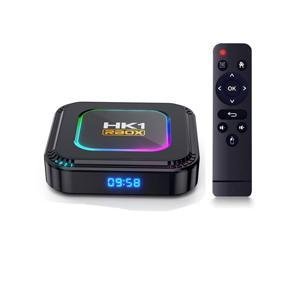 Android Tv Box 13.0 Set-Top Box Rk3528 Quad-Core Cortex-A53, 4Gb Ram 64Gb Rom, Wifi6 Bt5.0 Hdmi 2.0 10/100M, 6K H.265 9016109469953