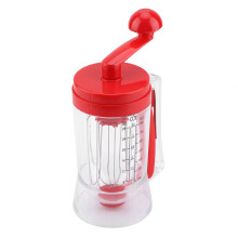 Pancake Cupcake Batter Mixer Handheld Manual Dispenser Batter Blender For Cakes And Waffles Baking Tool