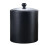 Stainless Steel Ice Bucket Double Layer With Lid Wall Insulation Keeps Beverages Cold Black 1