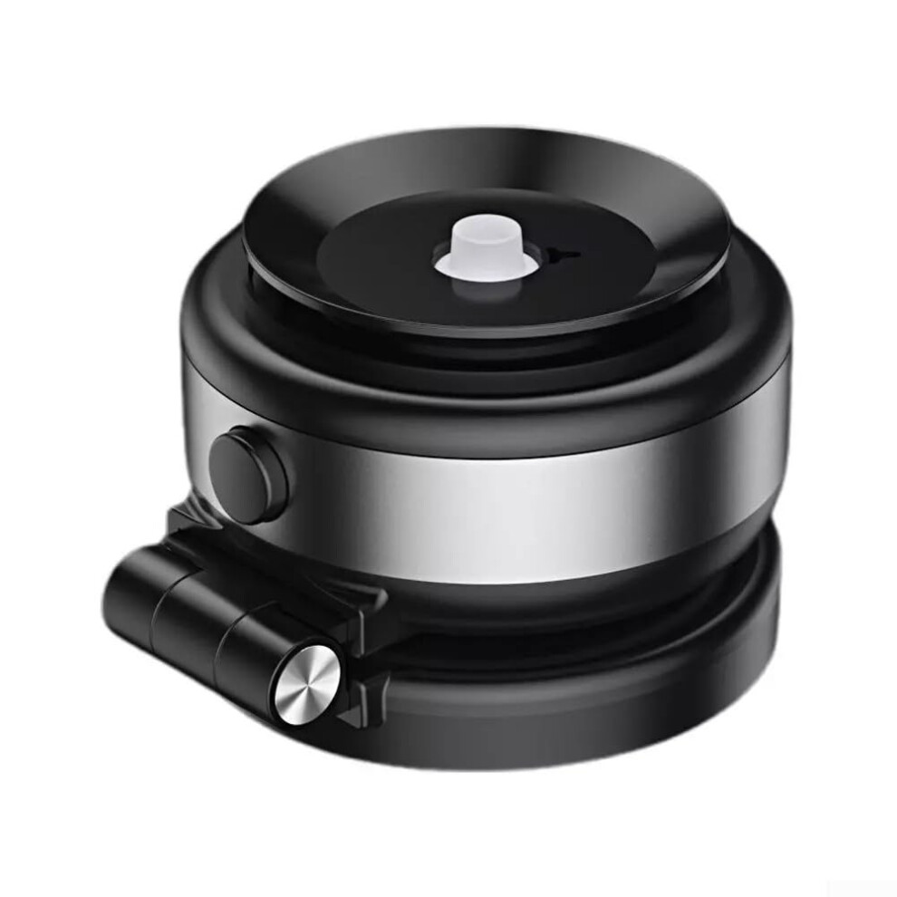 Electric Vacuum Magnetic Suction Car Phone Mount 360-Degree Rotation Dashboard Or Windshield Compatible Silver 9084446455182
