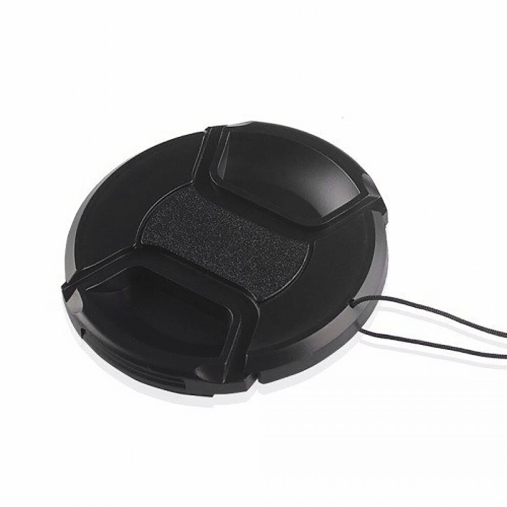 Universal 58Mm Lens Front Cover Center-Pinch Design Abs Material For Dslr And Mirrorless Cameras 9393856416585