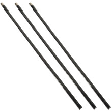 Verstellbarer Gitarrenstab Für Gitarrenliebhaber Schwarz 3er Pack