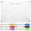 Clear Weekly Planner Board Set – Abwischbar, Magnetisch 4