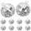 10 Stuks Reflecterende Spiegel Disco Voor Bars 7