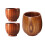 Conjunto De Taça De Madeira Para Saquê E Vinho, Doméstico 1