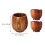 Conjunto De Taça De Madeira Para Saquê E Vinho, Doméstico 10