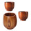 Conjunto De Taça De Madeira Para Saquê E Vinho, Doméstico 6